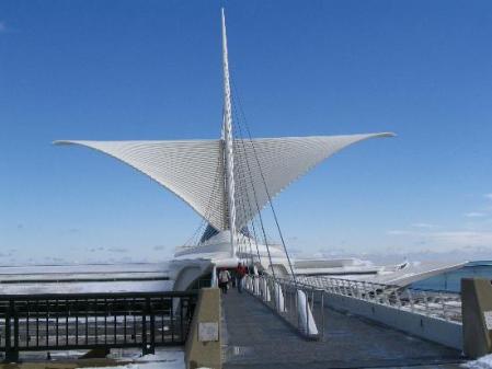 Milwaukee  Museum on The Spectacular Extension For The Milwaukee Art Museum  1994 2001