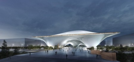 National Museum of China competition entry from 2012, Designed by MAD Architects 